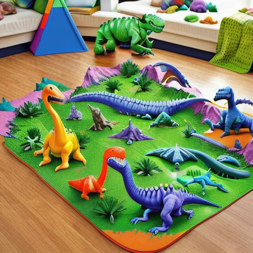 Afbeelding van Maak spelen met plastic dinosaurussen nog leuker!