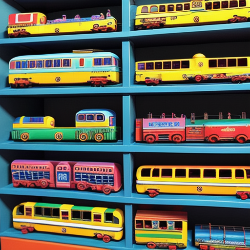 Afbeelding van Veilig speelgoed treinen sets opbergen: tips en trucs