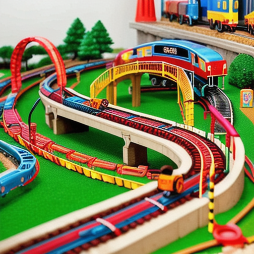 Afbeelding van Ontwerp een unieke spoorlijn voor speelgoedtreinen