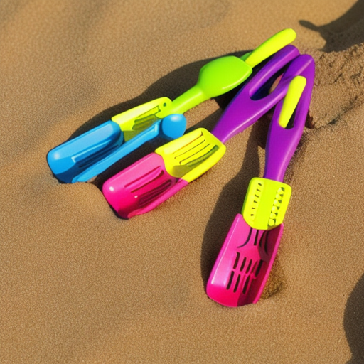 Afbeelding van Kunststof speelgoed schepjes: Perfect voor buitenplezier