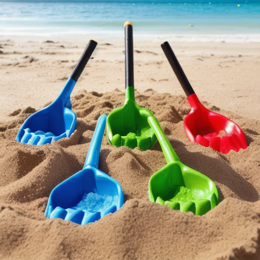 Afbeelding van Creatief spel stimuleren met kunststof speelgoed schepjes