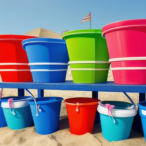 Afbeelding van Ontdek de magie van plastic speelgoed emmers voor zandplezier