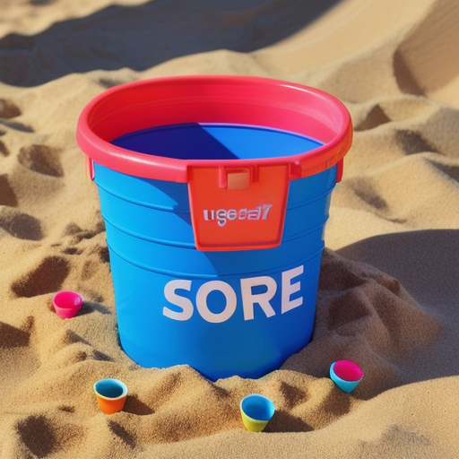 Afbeelding van Investeren in hoogwaardige plastic speelgoed emmers