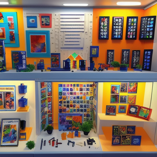 Afbeelding van Perfecte tips voor het tentoonstellen van plastic bouwpakketten