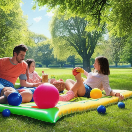 Afbeelding van Kies de beste opblaasbare speelballen voor jouw zomerse picknick
