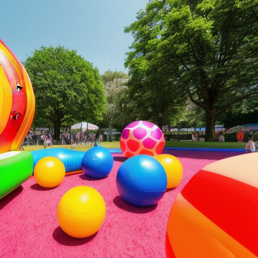 Afbeelding van Onderhoudstips voor opblaasbare speelballen