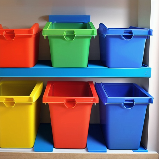 Afbeelding van Onderhoud je plastic speelgoed bakjes voor langere levensduur