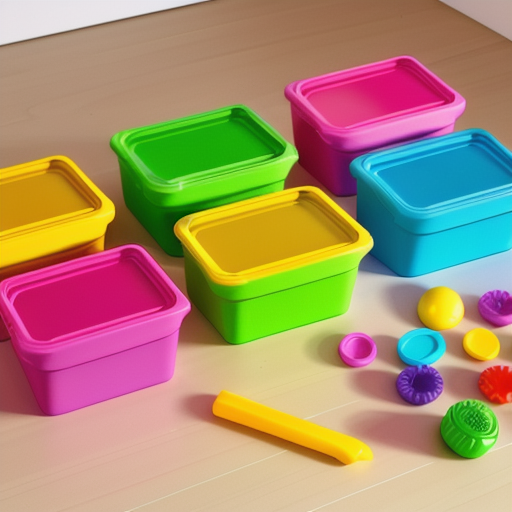 Afbeelding van Educatieve Voordelen van Plastic Speelgoed Bakjes voor Kinderen