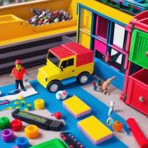 Afbeelding van Onderhoud je plastic speelgoed lorries: tips en tricks