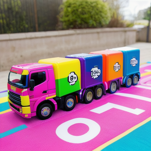 Afbeelding van Personaliseer je plastic speelgoed lorries in een handomdraai