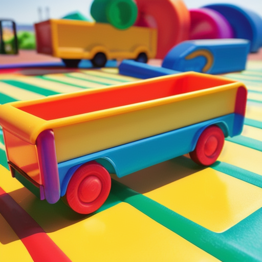 Afbeelding van Creatieve cadeau-ideeën voor plastic speelgoed lorries