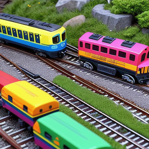 Afbeelding van Must-have accessoires voor plastic speelgoed bouwtreinen