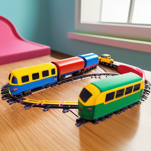 Afbeelding van Kies de Beste Plastic Speelgoed Bouwtreinen voor Kinderen