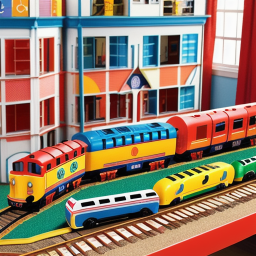 Afbeelding van Kies de Perfecte Plastic Speelgoed Bouwtreinen voor Kinderen