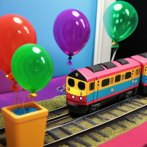 Afbeelding van Organiseer een onvergetelijk themafeest met bouwtreinen