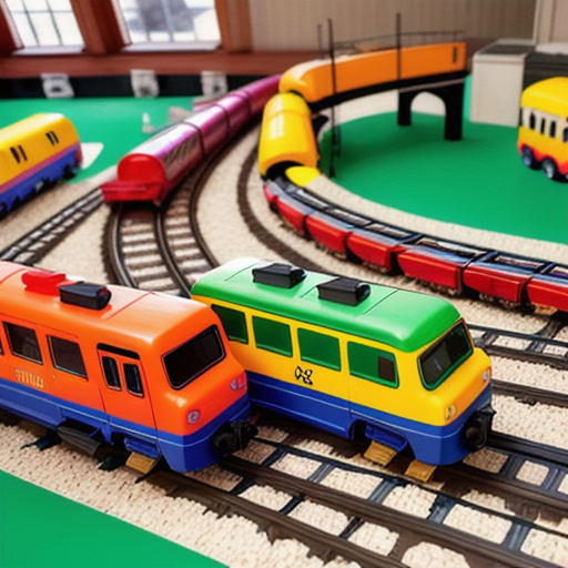 Afbeelding van Populairste merken van plastic speelgoed bouwtreinen