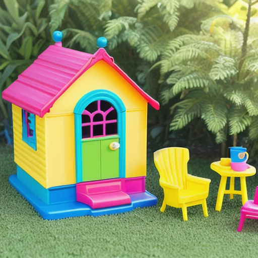 Afbeelding van Betoverende accessoires voor kunststof speelgoed huisjes