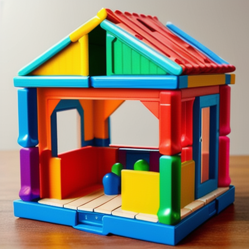 Afbeelding van Educatieve mogelijkheden van kunststof speelgoed huisjes