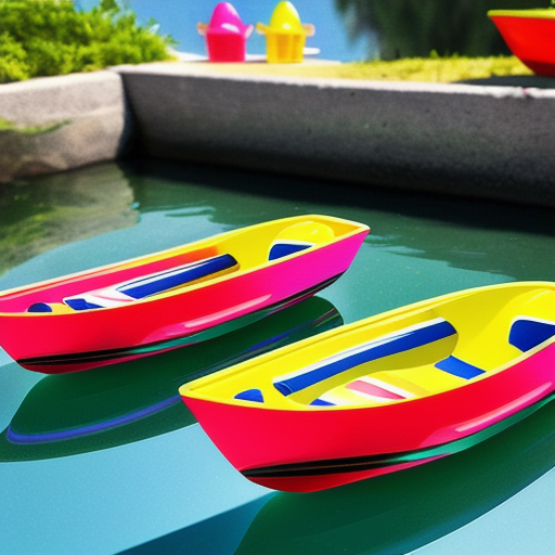 Afbeelding van Populaire merken plastic speelgoed boten in 2023