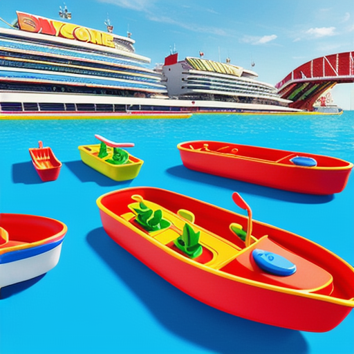 Afbeelding van Organiseer een Spetterende Race met Plastic Speelgoed Boten