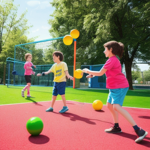 Afbeelding van Rubber balspellen: leuk voor elk weer!