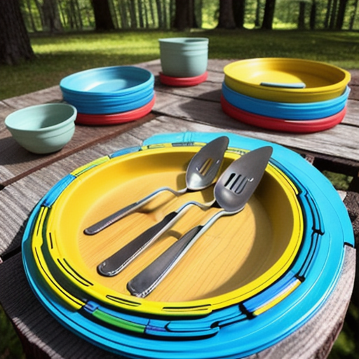 Afbeelding van Voordelen van opvouwbaar campingservies voor backpackers