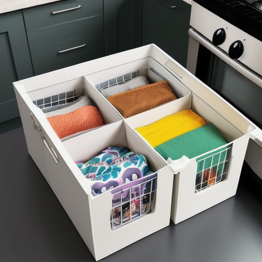 Afbeelding van Slimme tips voor het opbergen van boodschappentasjes