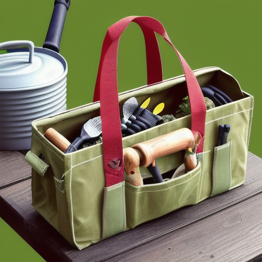 Afbeelding van Opvouwbare tuingereedschapstasjes voor stedelijke tuiniers