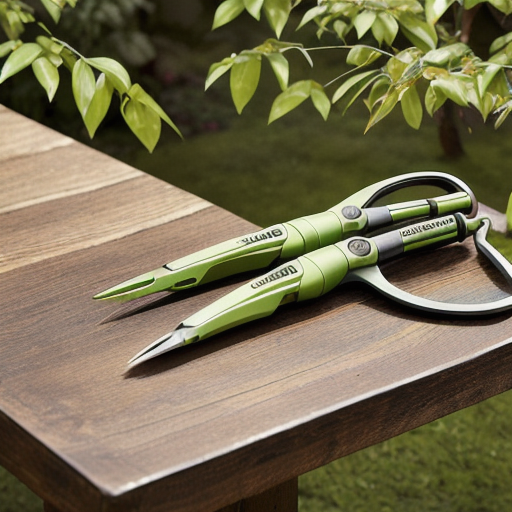 Afbeelding van Veilig en effectief gebruik van opvouwbare plantensnoeiers