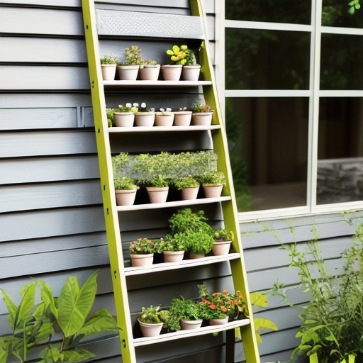 Afbeelding van Creatieve toepassingen voor herbruikbare tuinladdertjes