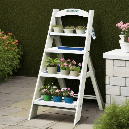Afbeelding van Multifunctionele tuinladderhouders voor jouw tuinwerkzaamheden