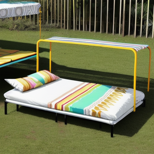 Afbeelding van Opvouwbare tuinbedden: De must-have voor festivalgangers