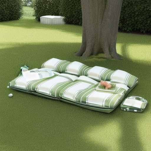 Afbeelding van Comfortabele opvouwbare tuinbedden voor ultieme ontspanning
