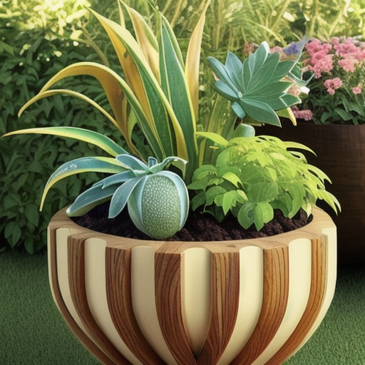 Afbeelding van Multifunctionele tuinplanters: Perfect voor kleine tuinen