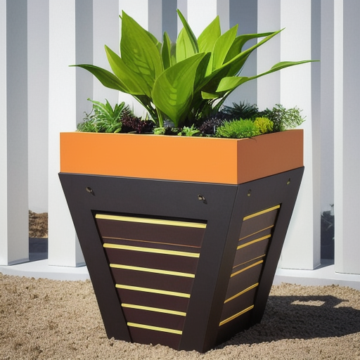 Afbeelding van Beste materialen voor multifunctionele tuinplanters
