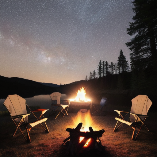 Afbeelding van Opvouwbare Campingkrukjes: Essentieel voor Kampeervakantie