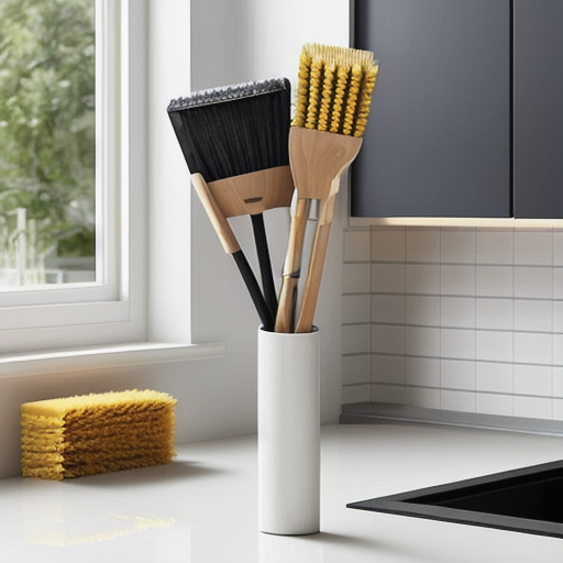 Afbeelding van Opvouwbare handbezems: ideaal voor onderweg en meer