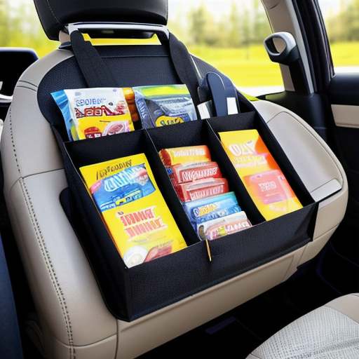 Afbeelding van Plastic Auto-Organizers: De Oplossing voor Rommel op Roadtrips