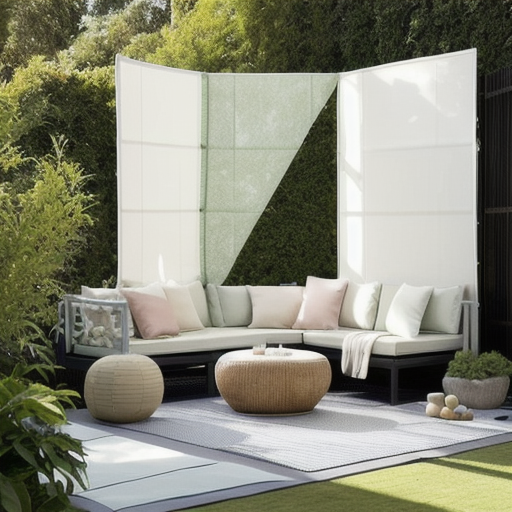 Afbeelding van Vind het perfecte opvouwbare windscherm voor jouw tuin