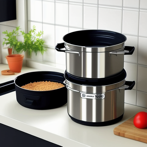 Afbeelding van Ruimtebesparing met opvouwbare kookpotten in de keuken