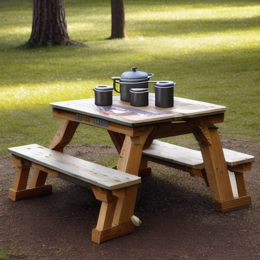 Afbeelding van Veiligheid van opvouwbare kookpotten op open vuur