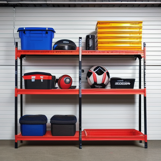 Afbeelding van Efficiënte opslag met opvouwbare rekken in je garage