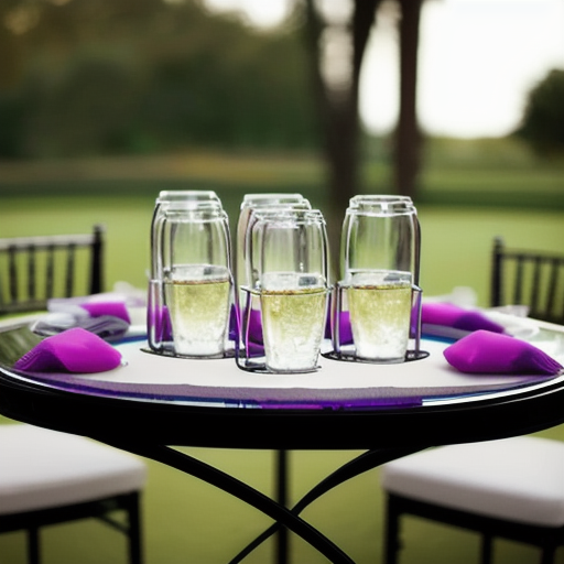 Afbeelding van Beste opvouwbare glazenhouders voor evenementen