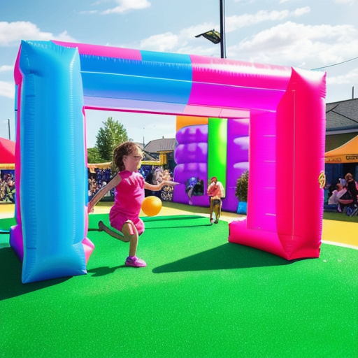 Afbeelding van Huur opblaasbare springballen voor elk evenement