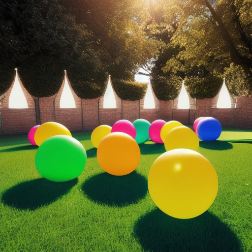 Afbeelding van Opblaasbare springballen: de must-have voor elk feest