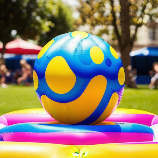 Afbeelding van Ontdek de verschillende soorten opblaasbare springballen