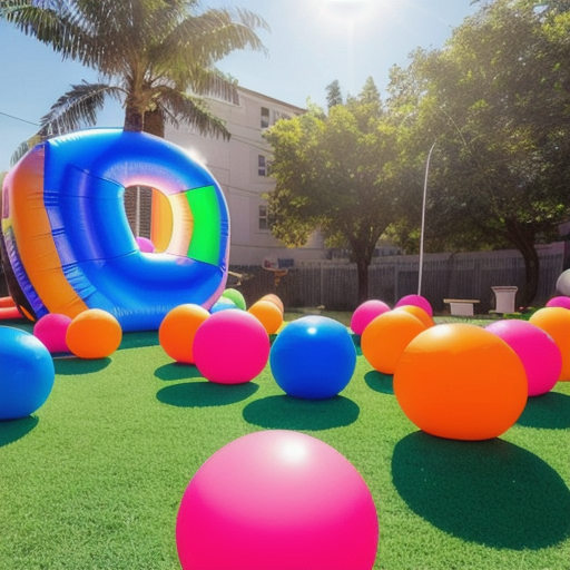 Afbeelding van Goedkoopste opblaasbare springballen voor elk evenement