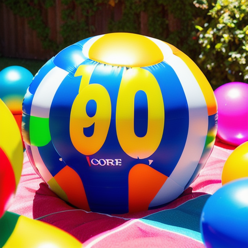 Afbeelding van Prijzen van opblaasbare springballen voor kinderfeesten