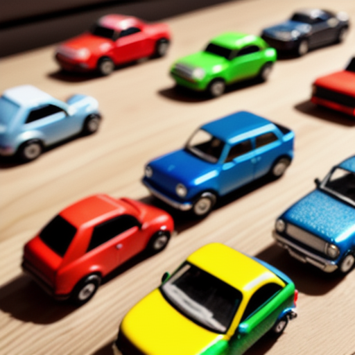 Afbeelding van Goedkope miniatuur speelgoedauto's voor verjaardagen