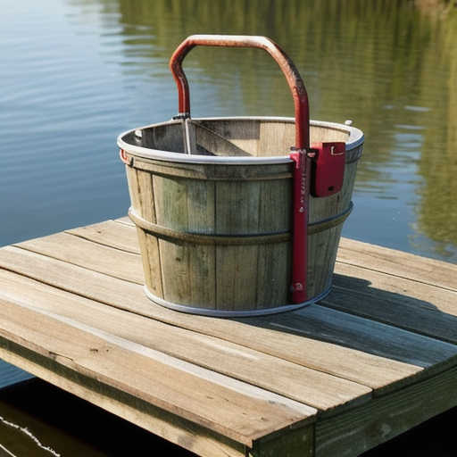 Afbeelding van Opvouwbare emmers: Perfect voor vissen in de natuur